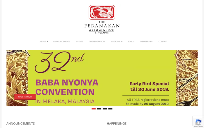 The Peranakan Association Singapore